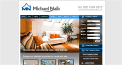 Desktop Screenshot of michaelnaik.com